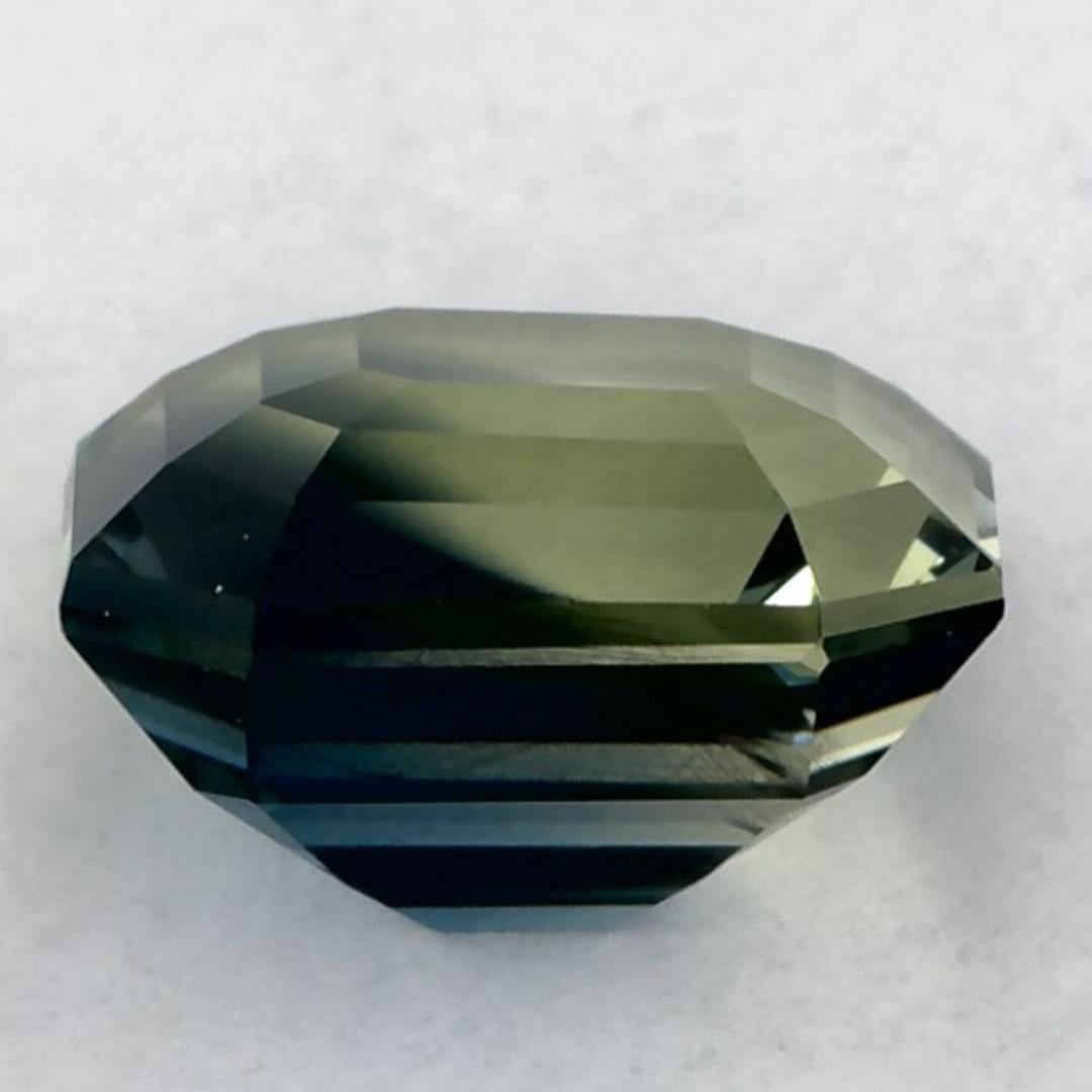 2.14 Ct Blue Sapphire Octagon Cut Loose Gemstone im Zustand „Neu“ im Angebot in Fort Lee, NJ