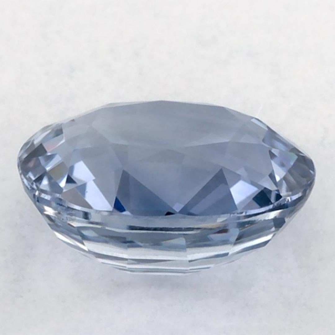 2.14 Karat Blauer Saphir Oval Loser Edelstein im Zustand „Neu“ im Angebot in Fort Lee, NJ