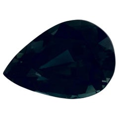 2.14 Ct Blue Sapphire Pear Loose Gemstone