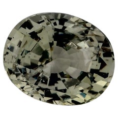 2.14 Ct Green Sapphire Oval Loose Gemstone