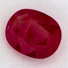 2.14 Ct Ruby Oval Loose Gemstone