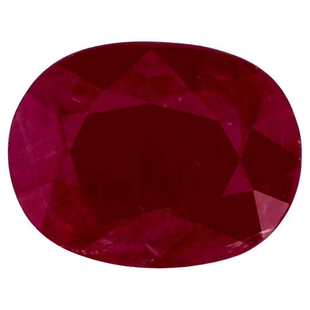 2.14 Ct Ruby Oval Loose Gemstone