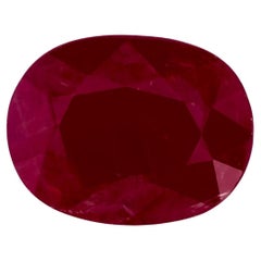 2.14 Ct Ruby Oval Loose Gemstone