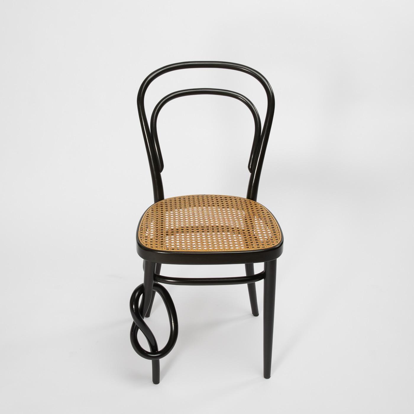 Wood 214 Knotted Chair, Thonet Studio, Thonet, Austria