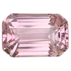21.40 carats Pink Kunzite Stone Emerald Cut Natural Afghan Gemstone
