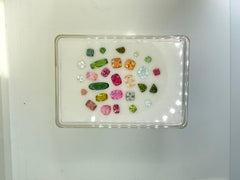 21.45 Carats Multi Tourmaline Mixed Cut Stone Natural Gem For Top Fine Jewelry