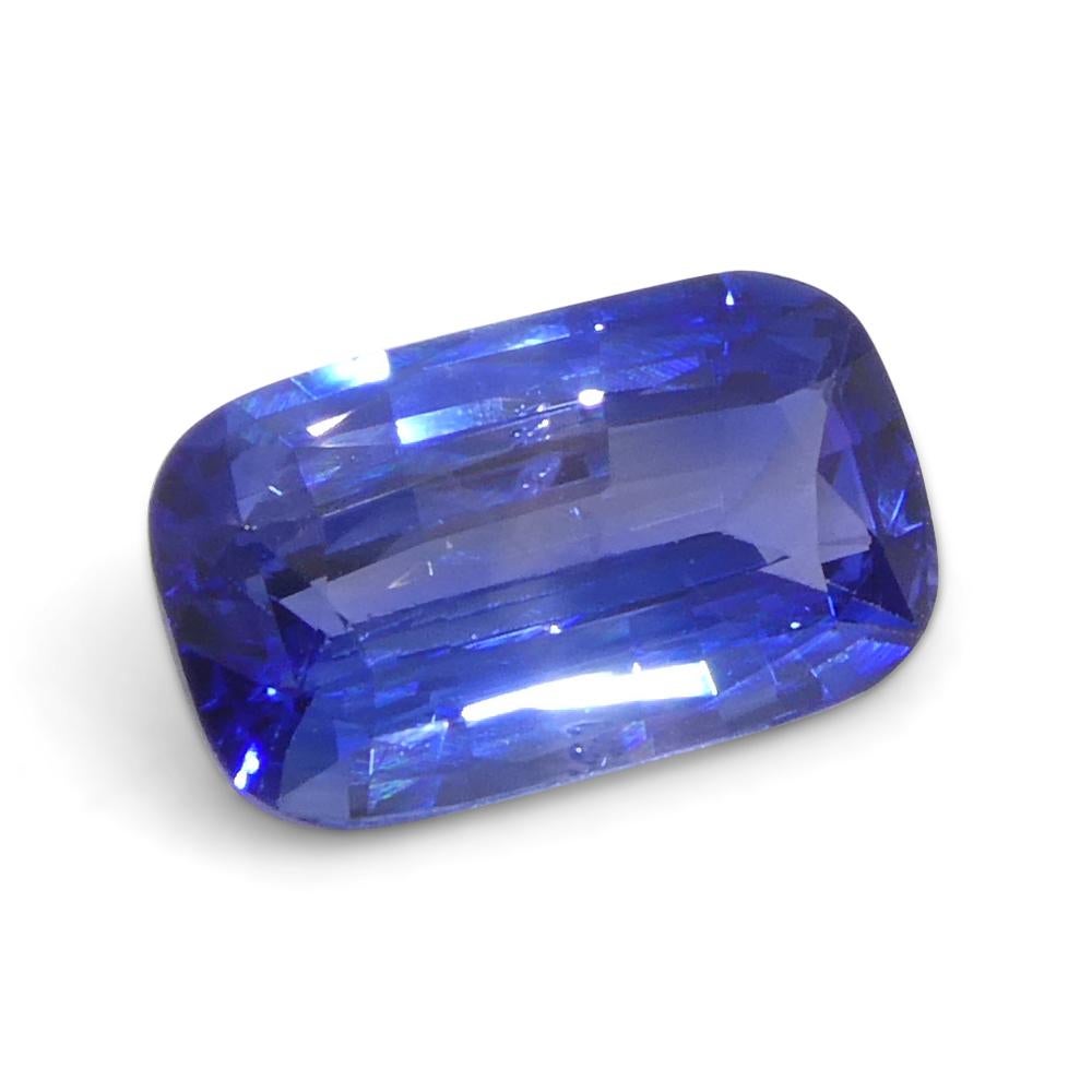 2.14ct Cushion Blue Sapphire from Sri Lanka For Sale 6