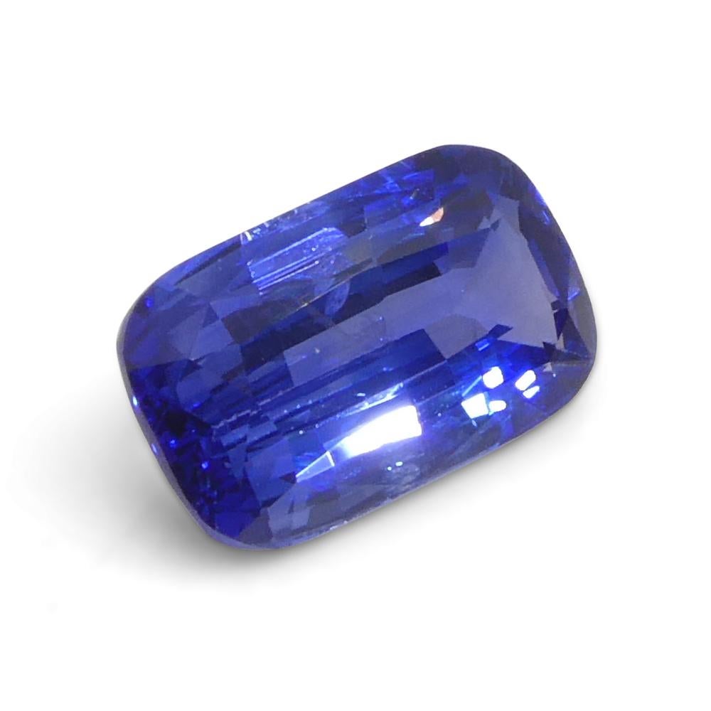 2.14ct Cushion Blue Sapphire from Sri Lanka For Sale 7
