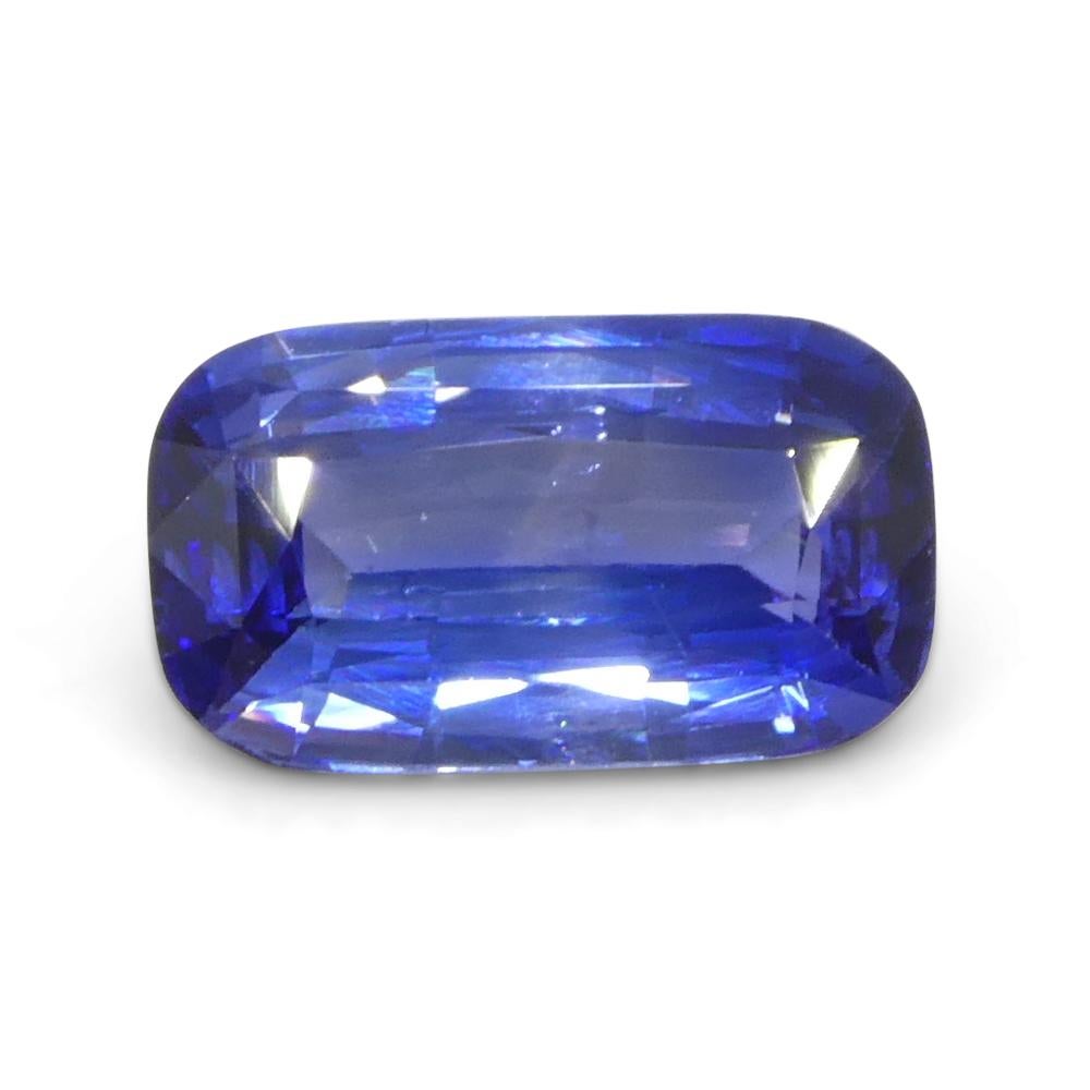 2.14ct Cushion Blue Sapphire from Sri Lanka For Sale 4