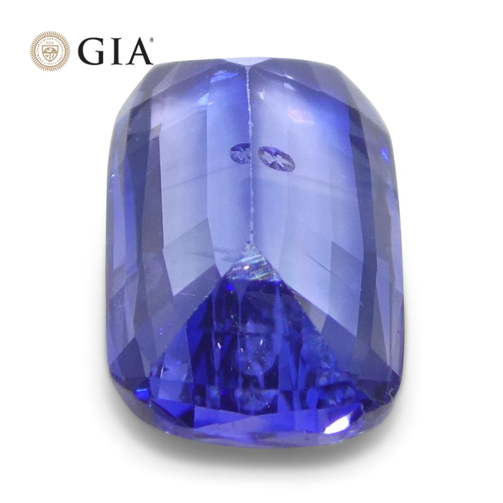 2.14ct Cushion Blue Sapphire GIA Certified Sri Lanka For Sale 5