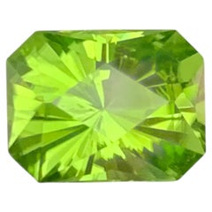 2.15 Carat Natural Loose Apple Green Peridot Fancy Shape from Pakistan Gemstone