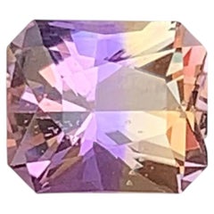 2.15 Carat Natural Loose Bi Color Ametrine Stone Fancy Cut African Gemstone