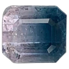 2.15 carati di tormalina bicolore naturale sfusa a forma di smeraldo