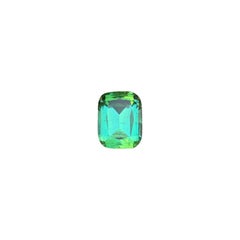 2,15 Karat Neon Mintgrüner Turmalin Cushion-Schliff Lose Edelstein für Ring