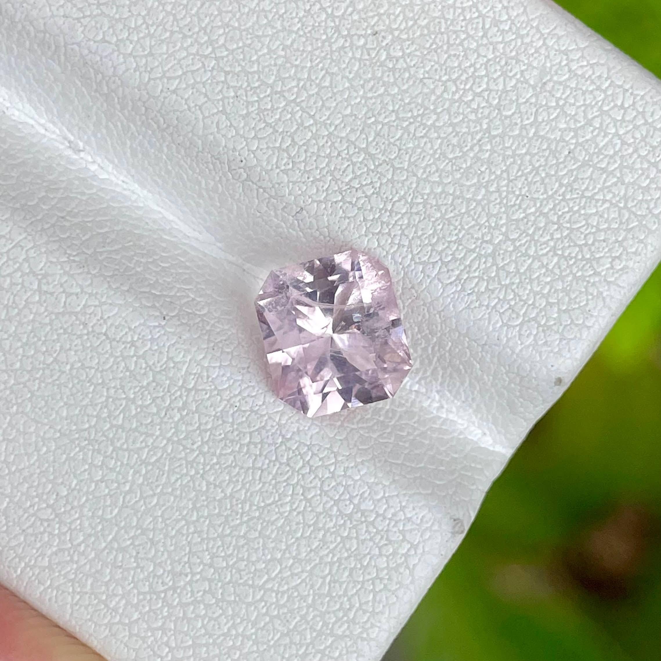 2,15 Quilates Piedra Morganita Rosa Corte Tijera Piedra Preciosa Natural Nigeriana Corte octogonal en venta