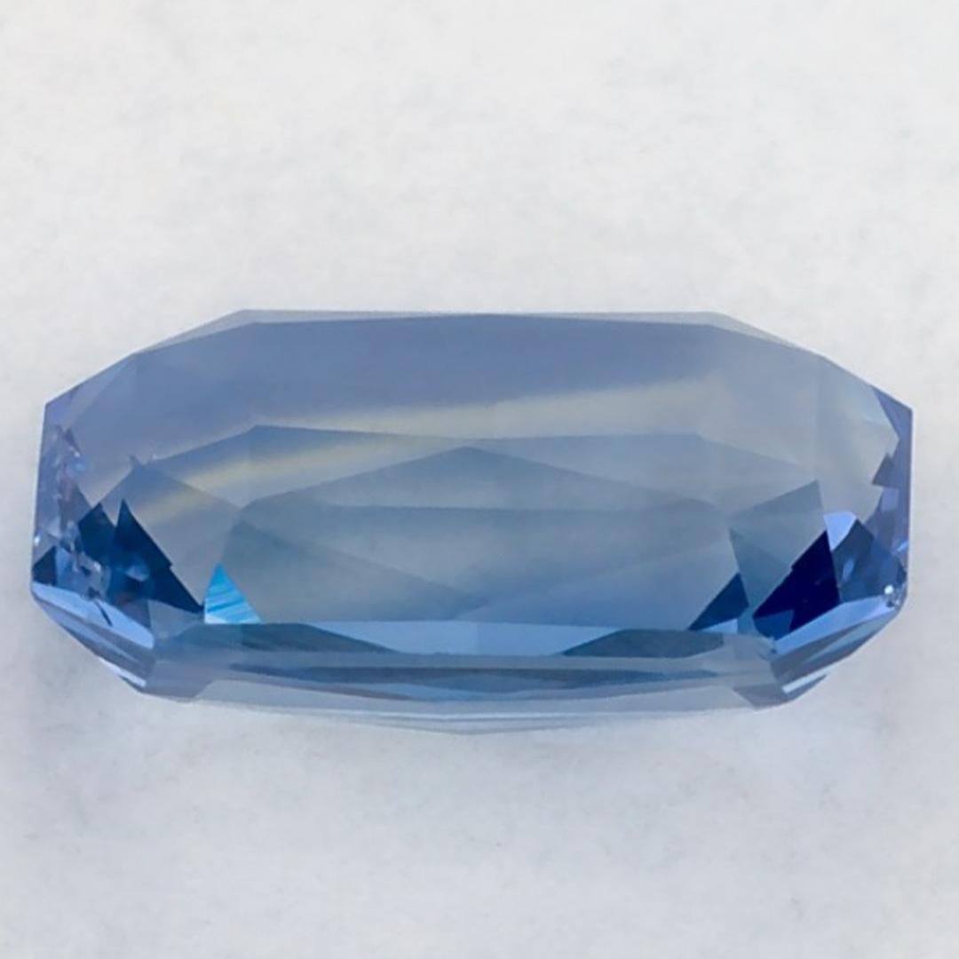 2.15 Karat Blauer Saphir Oktagon Loser Edelstein im Zustand „Neu“ im Angebot in Fort Lee, NJ