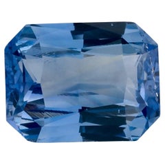 2.15 Ct Blue Sapphire Octagon Loose Gemstone