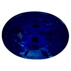 2.15 Ct Blue Sapphire Oval Loose Gemstone