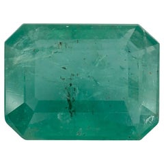 2.15 Ct Emerald Octagon Cut Loose Gemstone