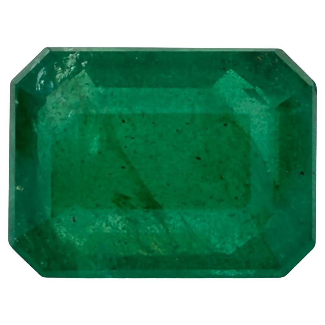 2.15 Ct Emerald Octagon Loose Gemstone (pierre précieuse en vrac) en vente