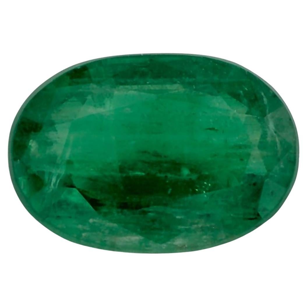 2.15 Ct Emerald Oval Loose Gemstone (pierre précieuse en vrac)
