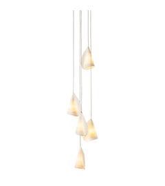 Lampe lustre en porcelaine 21.5 par Bocci