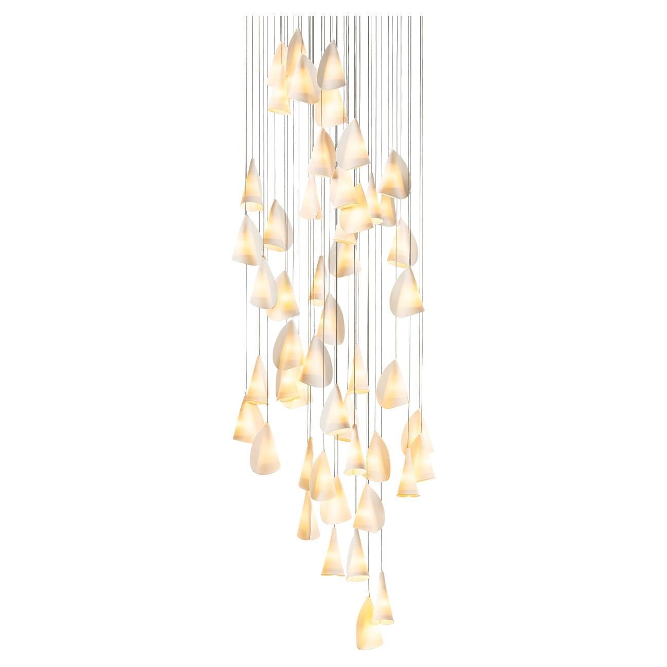 21.50 Porcelain Chandelier Lamp by Bocci