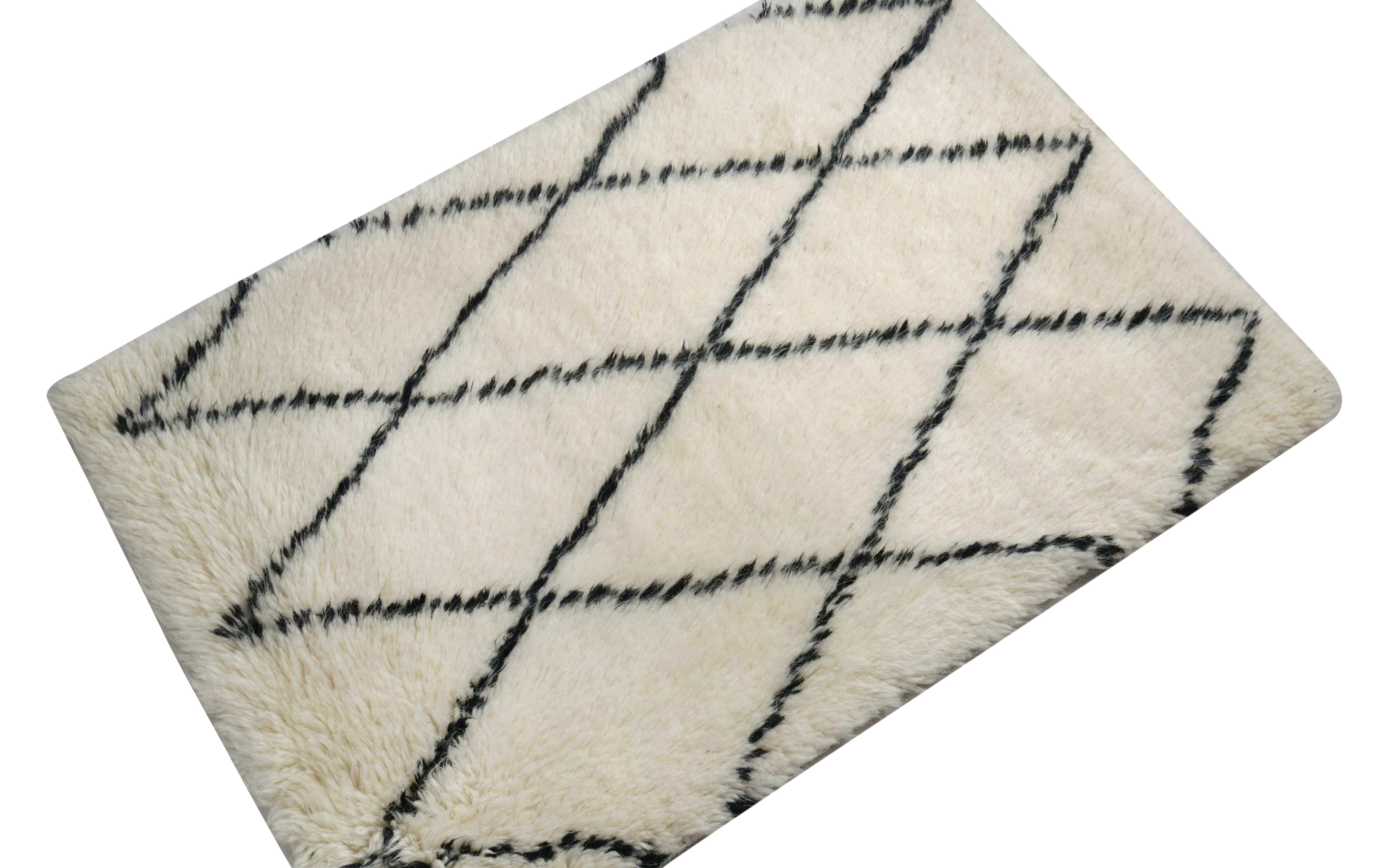 Annodato a mano 21536 - Campione di tappeto personalizzato di Rug & Kilim in vendita