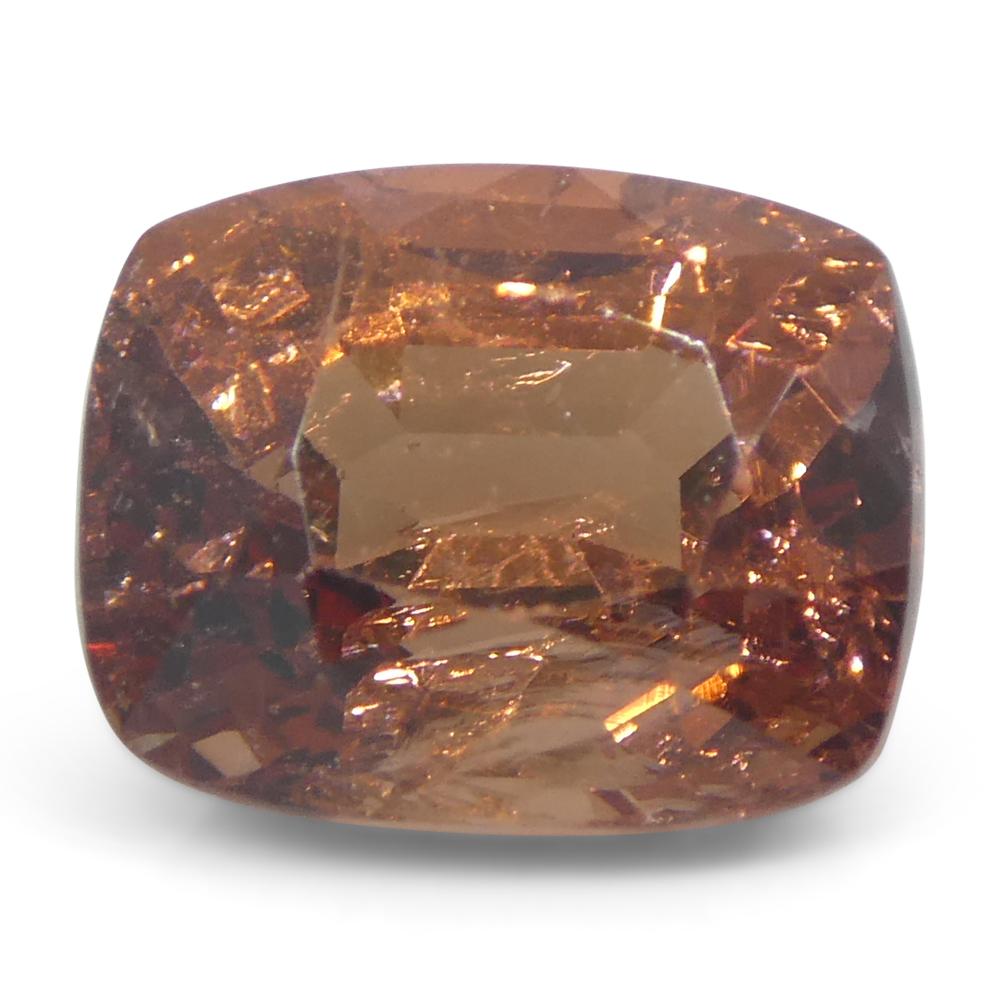 2,15ct Spinello arancione a cuscino dalla Birmania non riscaldato in vendita 1