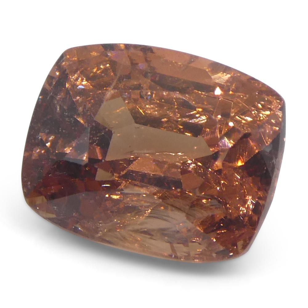 2,15ct Spinello arancione a cuscino dalla Birmania non riscaldato in vendita 2