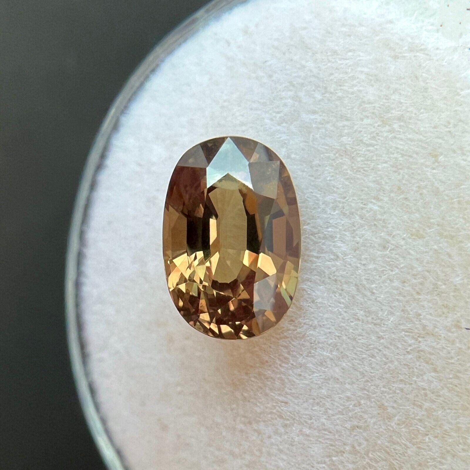 2.15ct Natural Colour Change Garnet GIA Certified Untreated Pyrope Spessartine

Rare Untreated Colour Change Garnet Gemstone.
2.15 Carat garnet with a rare colour change effect. Changing colour depending on the light its viewed in. Very rare for
