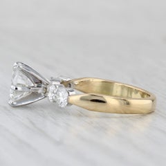 2.15ctw Round Diamond Engagement Ring 18k Gold Size 6.5 Hearts on Fire GIA