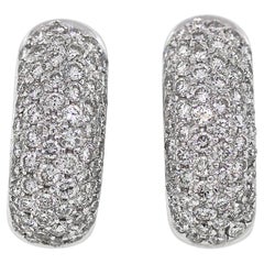 2.16 carat Diamond Huggies Earrings