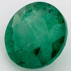 2.16 Ct Emerald Round Loose Gemstone