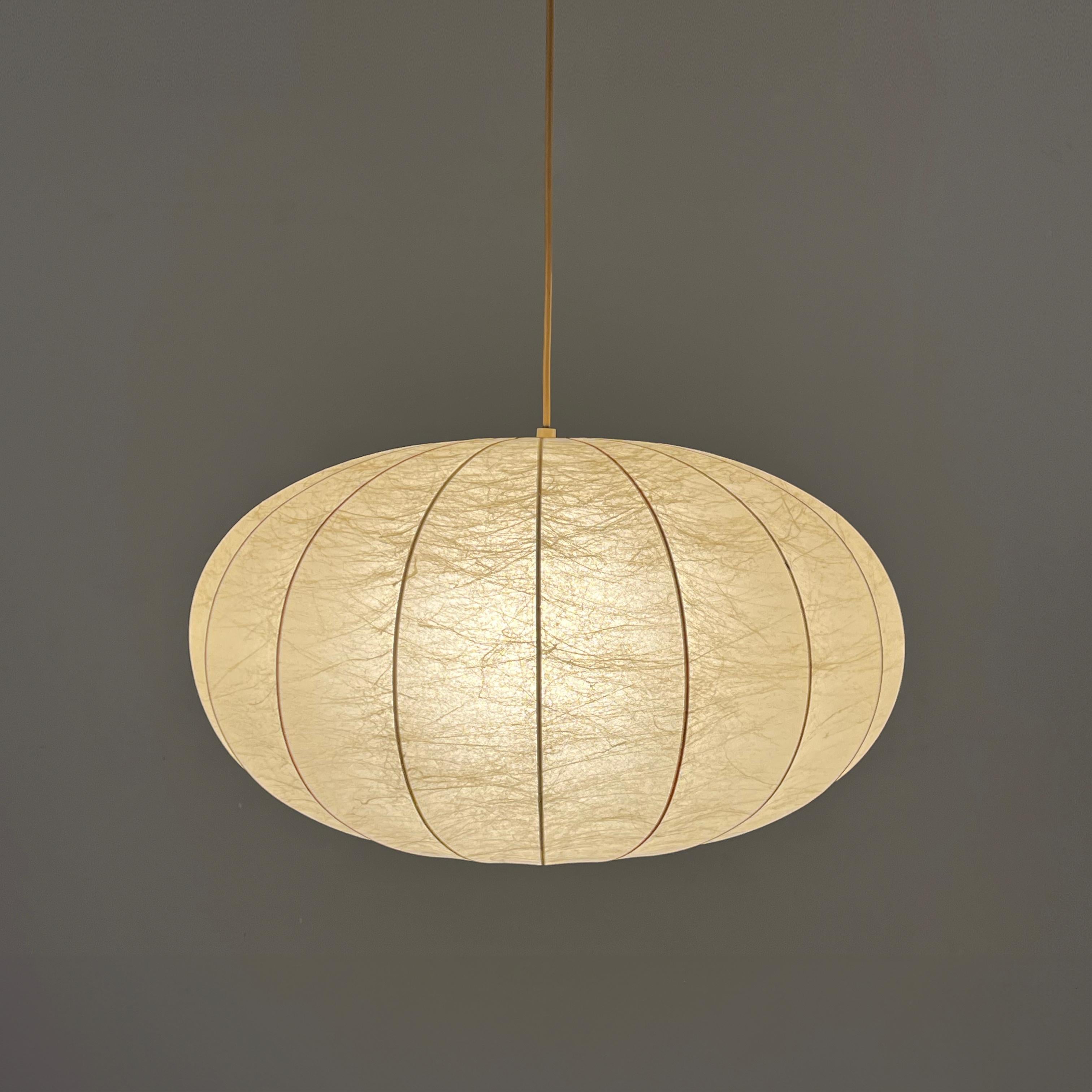 21.6 Inches Space Age Cocoon Pendant Lamp by Friedel Wauer for Goldkant Leuchten 5
