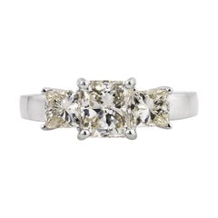 2.16ct Radiant Cut Diamond Engagement Ring