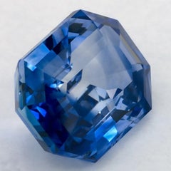2.17 Ct Blue Sapphire Octagon Loose Gemstone