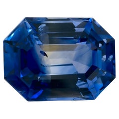 2.17 carati di zaffiro blu ottagonale sfuso