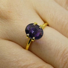 2.17 ct Color Change Sapphire Oval IGI Certified Sri Lankan