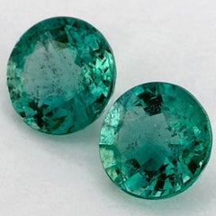 2.17 Ct Emerald Round Loose Gemstone