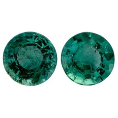 2.17 Ct Emerald Round Loose Gemstone