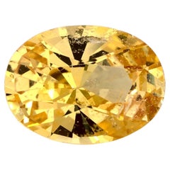 2.17 Ct Yellow Sapphire Oval Loose Gemstone