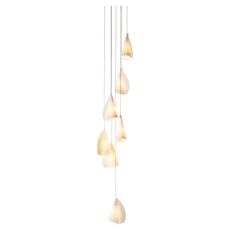 21.7 Porcelain Chandelier Lamp by Bocci