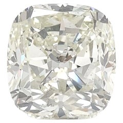 21.77 Carat Elongated Antique Cushion Natural Diamond GHI & EGL Certified L SI1