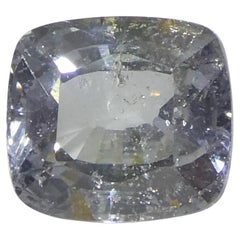 Zafiro azul en cojín de 2,17 ct de Tanzania sin calentar
