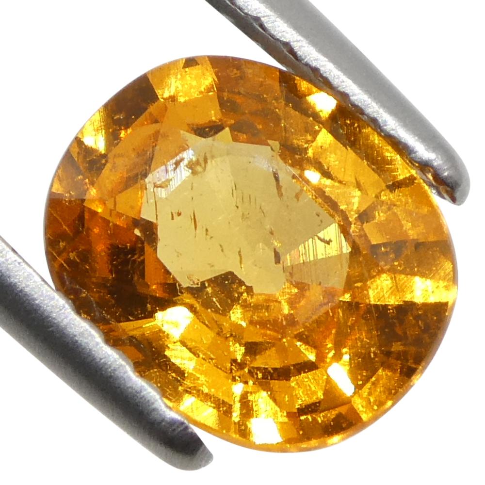 Granate Fanta Naranja Mandarina Oval de Namibia de 2,17ct en Nuevo estado para la venta en Toronto, Ontario