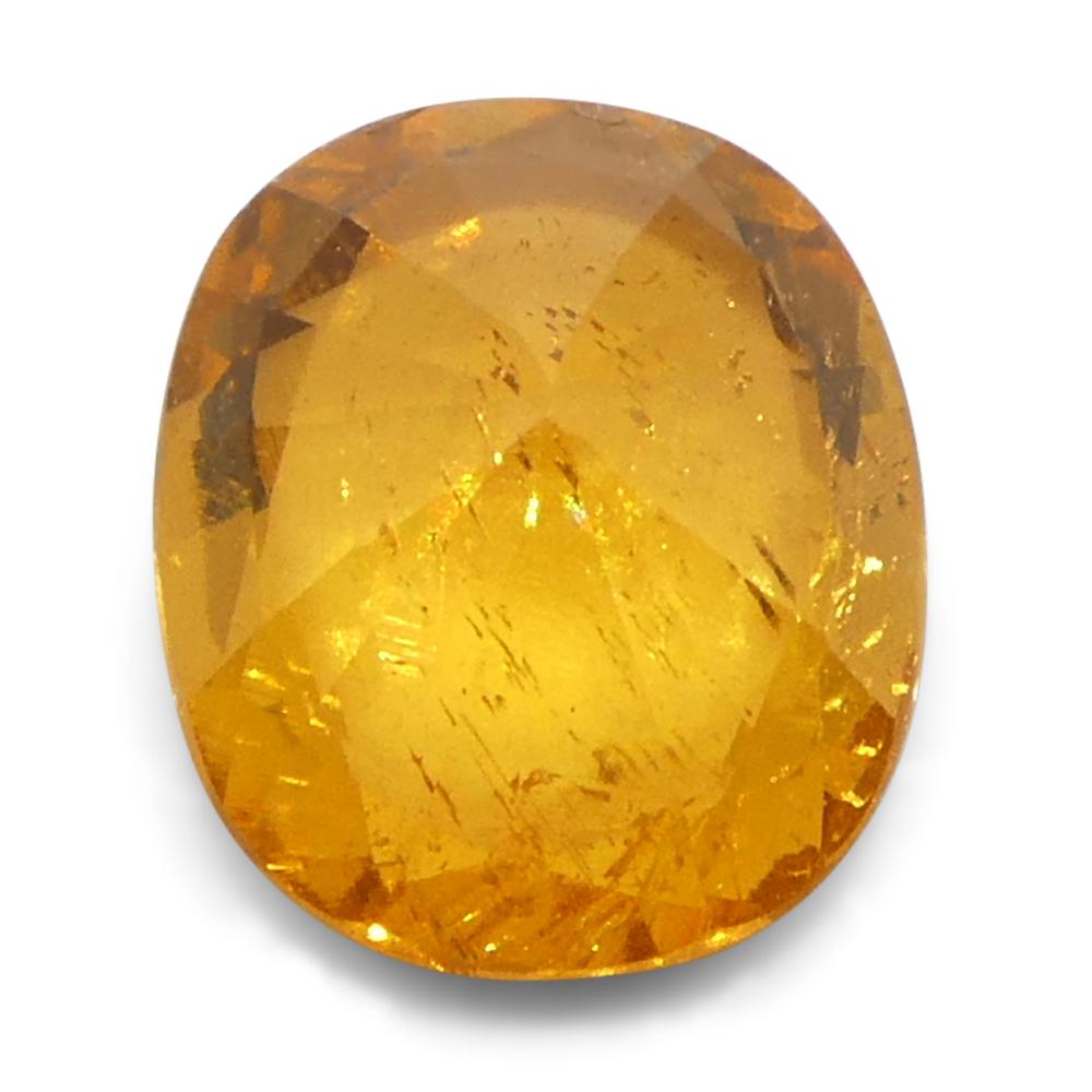 Granate Fanta Naranja Mandarina Oval de Namibia de 2,17ct en venta 4