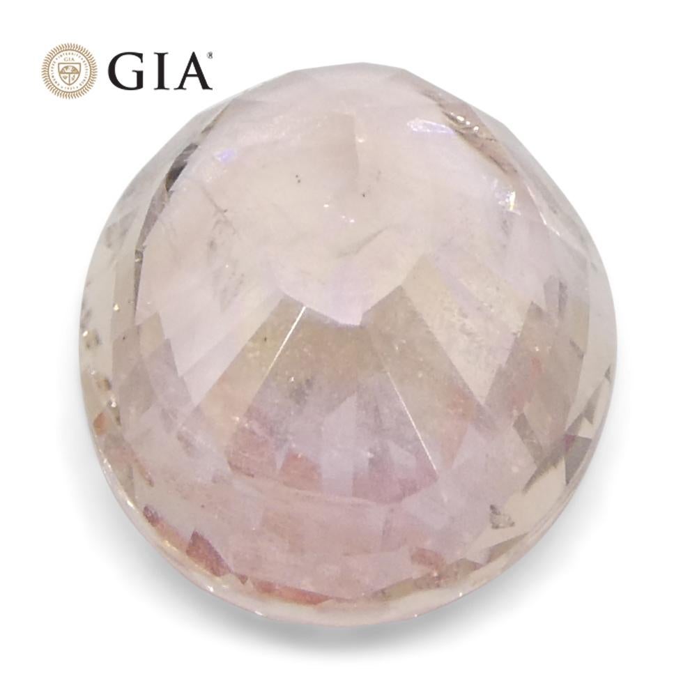 2,17 Karat Oval Rosa-Oranger Padparadscha Saphir GIA zertifiziert  Sri Lanka, unerhitzt 1