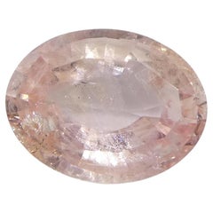 2,17ct Zaffiro ovale rosa-arancio Padparadscha Certificato GIA Sri Lanka, Non riscaldato