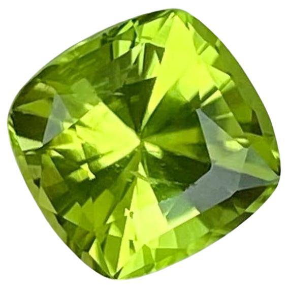 2.18 Carats Peridot Stone Custom Precision Cut Natural Pakistani Gemstone